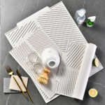 Kitchen Silicone Drain Mat Dining Table Heat Resistant Pad Dishwasher Safe Coaster Bar Counter Anti Slip Dry Mat Pad
