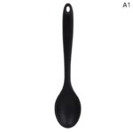 Long Handle Silicone Colander Ramen Noodle Spoon Rice Salad Mixing Kitchen Teaspoon - Image 7