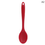 Long Handle Silicone Colander Ramen Noodle Spoon Rice Salad Mixing Kitchen Teaspoon - Image 8