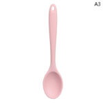 Long Handle Silicone Colander Ramen Noodle Spoon Rice Salad Mixing Kitchen Teaspoon - Image 9