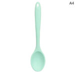 Long Handle Silicone Colander Ramen Noodle Spoon Rice Salad Mixing Kitchen Teaspoon - Image 10