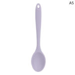 Long Handle Silicone Colander Ramen Noodle Spoon Rice Salad Mixing Kitchen Teaspoon - Image 11