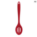Long Handle Silicone Colander Ramen Noodle Spoon Rice Salad Mixing Kitchen Teaspoon - Image 14