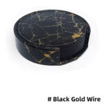 6 Pcs Artificial Leather Coasters Marble Style with Holder Drink Coaster for Bar Kinds of Cup Kitchen Dining Table Decor - Image 11