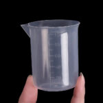 Wholesale 100ml Measuring Cup Transparent Plastic Scale Beaker Cups Lab Chemical Laboratory Container Jugs Kitchen Baking Tool - Image 4