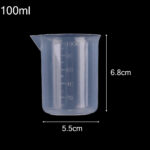 Wholesale 100ml Measuring Cup Transparent Plastic Scale Beaker Cups Lab Chemical Laboratory Container Jugs Kitchen Baking Tool - Image 7
