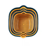 6PC/set Kitchen Sink Vegetable drainer Fruit basket For fruit washing Plastic basin vegetable washing basin drain basket Basin - Image 6