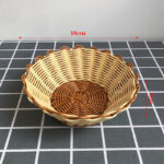 1PCS Tableware Solid Wood Round Dessert Plate Japanese-style Wooden Tray Snack Plate Dried Fruit Plate Wooden Plate - Image 11