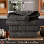 1/4Pcs Coffee Bar Cleaning Towels Super Absorbent Microfiber Cleaning Cloth Towel Home Barista Clean Tool Coffee Machine Cleaner - Image 3