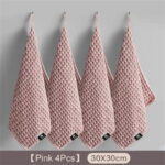 1/4Pcs Coffee Bar Cleaning Towels Super Absorbent Microfiber Cleaning Cloth Towel Home Barista Clean Tool Coffee Machine Cleaner - Image 8