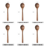 1-6pcs Wooden Spoon Chicken Wing Wood Long Handle Soup Spoon Honey Stirring Spoon No Lacquer No Wax Household Large Rice Spoon - Image 10