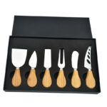 6-Piece Cheese Knives Set for Charcuterie Boards and Cutlery, Stainless Steel Cheese Knife Set Collection - Image 10
