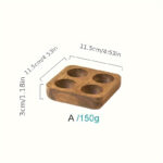 KEMORELA 1PCS Modern Wooden Egg Storage Box - Multi-Compartment Kitchen Organizer for Fresh Eggs Perfect for Home Cooking Baking - Image 7