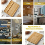 Bamboo Tray Stand Indoor Plate Nursery Plant Holders Garden Saucers Storage Desktop Bonsai Decoration - Image 5