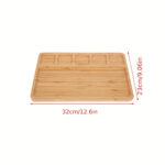 Bamboo Tray Stand Indoor Plate Nursery Plant Holders Garden Saucers Storage Desktop Bonsai Decoration - Image 6