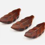 Handmade Japanese Natural Chestnut Wood Sushi Chopsticks Set Value Gift Sushi Chinese food Tie line - Image 2