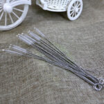 Delicate 10pcs Nylon Straw Cleaners Cleaning Brush Drinking Pipe Cleaners Stainless Steel Glass Car Cleaning Coconut Brush - Image 5