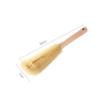 Kitchen cleaning tools Drink bottles Glass scrubbers Cleaning brush Wooden bottle cleaning brush with long handle - Image 10