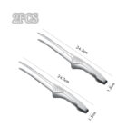 Stainless Steel Precision Kitchen Tongs Tweezers Non-slip Heat Resistant for BBQ Grilling Cooking Baking Serving Food Tweezers - Image 21