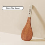 COOKER KING Ebony Wood Spatula Non Stick Pan Special Stir Fry Spatula Heat-Resistant Spatula Rice Soup Spoon Cooking Utensils - Image 17