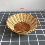 1PCS Tableware Solid Wood Round Dessert Plate Japanese-style Wooden Tray Snack Plate Dried Fruit Plate Wooden Plate - Image 26