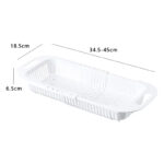 Drain basket bowl rack Kitchen fruit basin storage rack sink retractable sink storage rack - Image 17