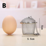 Herbal Ball Tea Spice Strainer Durable Silver Reusable Stainless Mesh Teakettle Locking Tea Filter Infuser Spice Kitchen 5 Sizes - Image 18