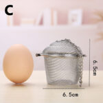 Herbal Ball Tea Spice Strainer Durable Silver Reusable Stainless Mesh Teakettle Locking Tea Filter Infuser Spice Kitchen 5 Sizes - Image 19