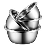 304 Thicken Stainless Steel Salad Bowl Food Mixing Bowls Egg Beater Bowl Fruit Vegetable Basin Kitchen Utensils - Image 19