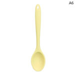 Long Handle Silicone Colander Ramen Noodle Spoon Rice Salad Mixing Kitchen Teaspoon - Image 29