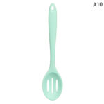Long Handle Silicone Colander Ramen Noodle Spoon Rice Salad Mixing Kitchen Teaspoon - Image 33