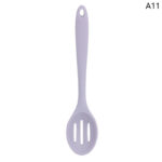 Long Handle Silicone Colander Ramen Noodle Spoon Rice Salad Mixing Kitchen Teaspoon - Image 34