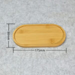 Multi Bamboo Tray Wood Saucer Flower Pot Tray Cup Pad Coaster Plate Kitchen Decorative Plate Creative Coaster Coffee Cup Mat - Image 57