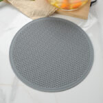 30cm Large Silicone Mat Coaster Heat Resistant Placemat Honeycomb Nonslip Pot Holder Table Mat Round Cup Mat Kitchen Accessories - Image 15